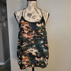 H&M Colorful Abstract Camisole Top